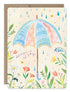 Biely & Shoaf - Umbrella Quilt Baby Shower Card