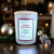 White Christmas Candle - Coconut-Soy, 2 Sizes