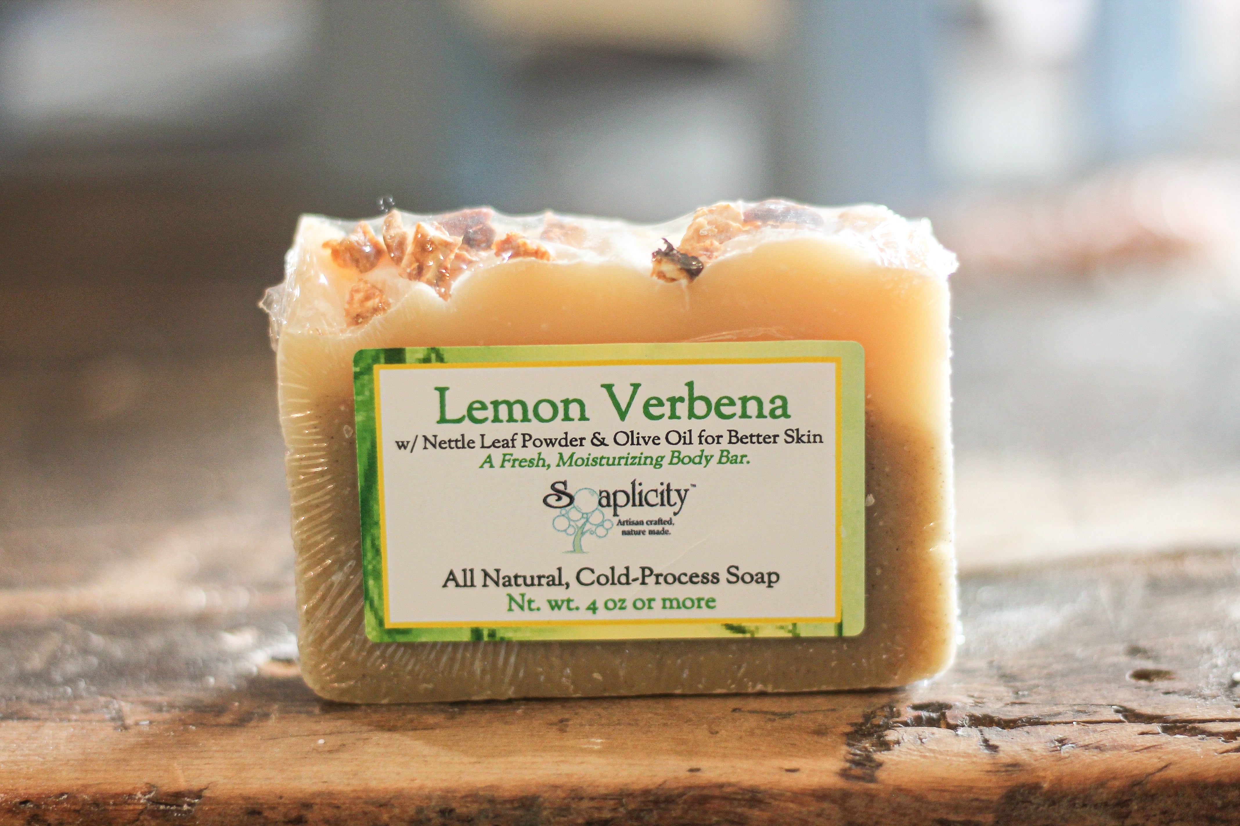 Lemon Verbena Soap Bar Body Bars Soaplicity   LemonVerbena.progressive 